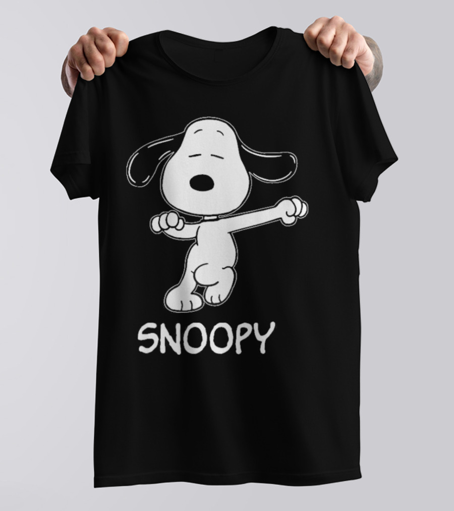 Snoopy Dance Style Peanuts Comic Character T-Shirt