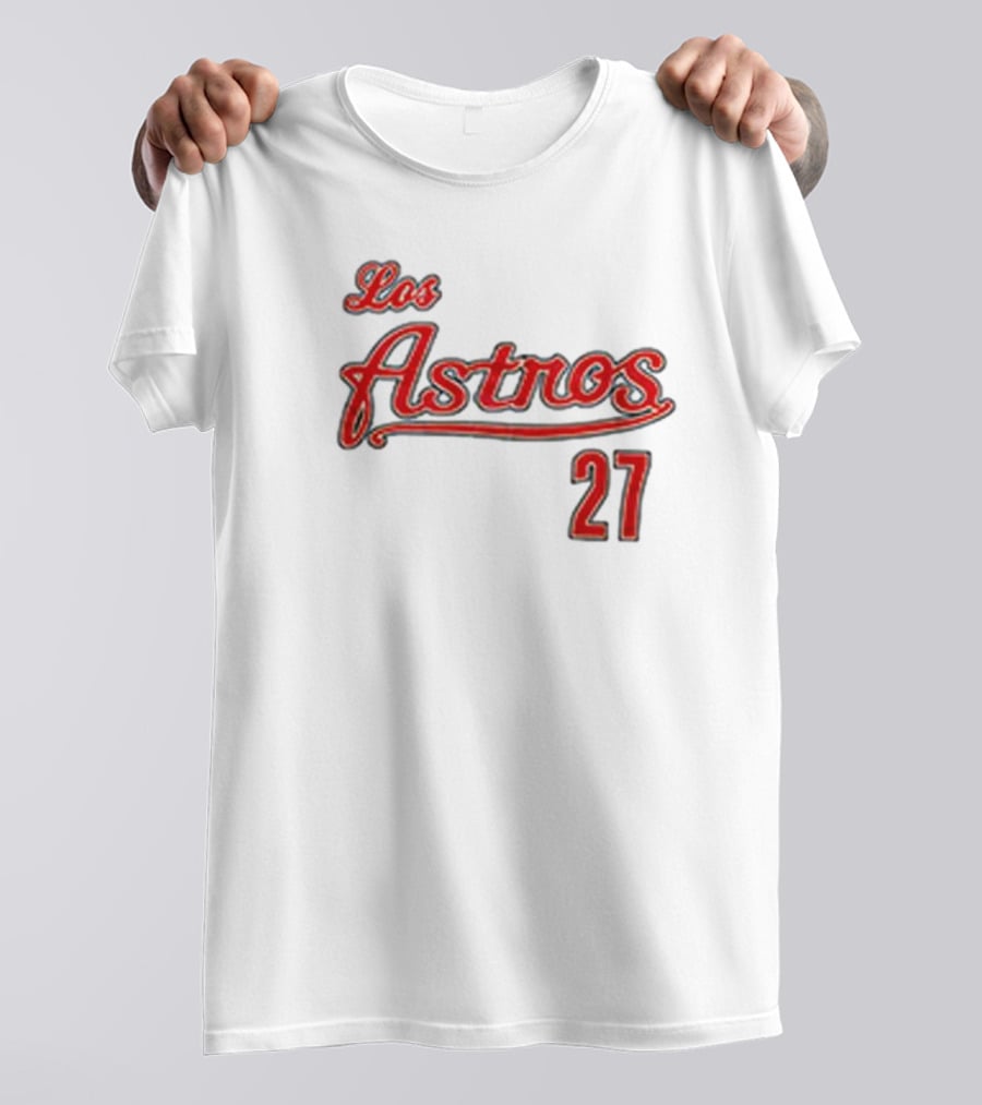 Jose Altuve Los Astros 27 Jersey Giveaway T-Shirt
