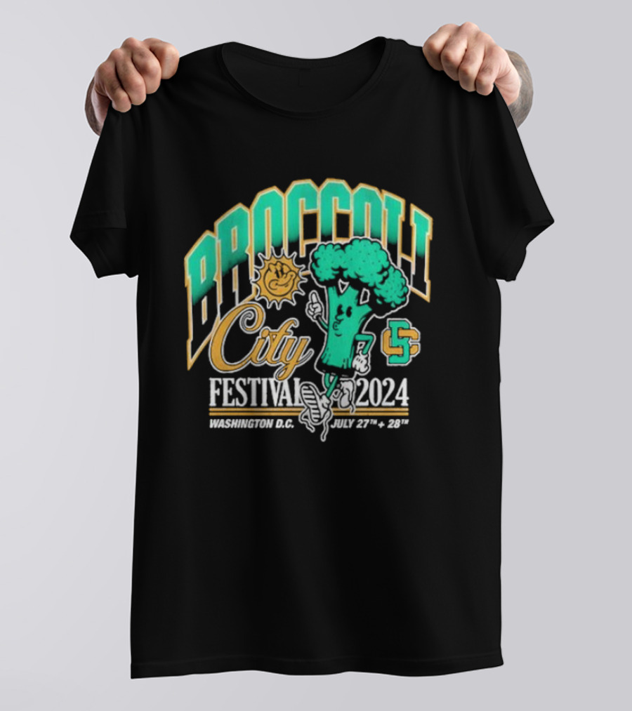 Broccoli City Festival Washington D.C. July 27-28 T-Shirt