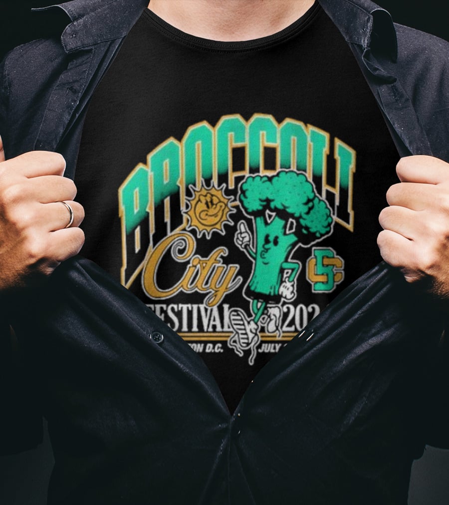 Broccoli City Festival Washington D.C. July 27-28 T-Shirt