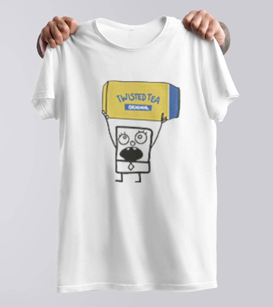Twisted Tea Original DoodleBob Mashup T-Shirt