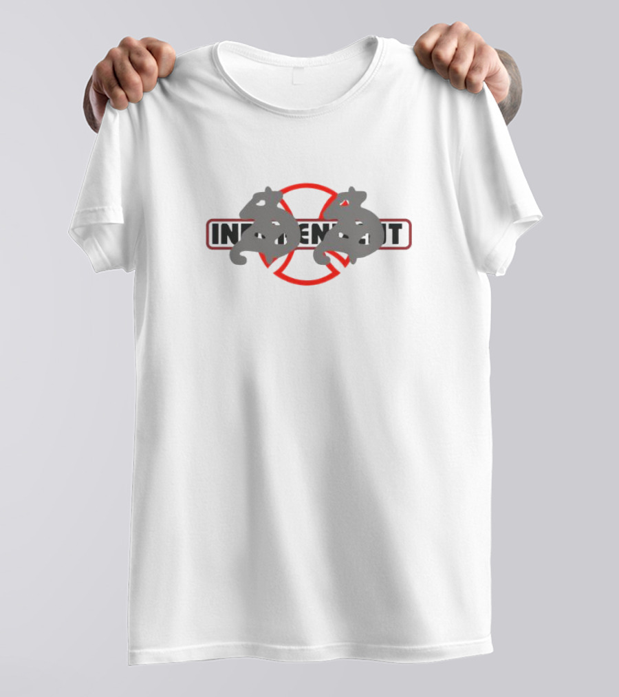 Twoseven University Independent Motorcycle Wheel T-Shirt