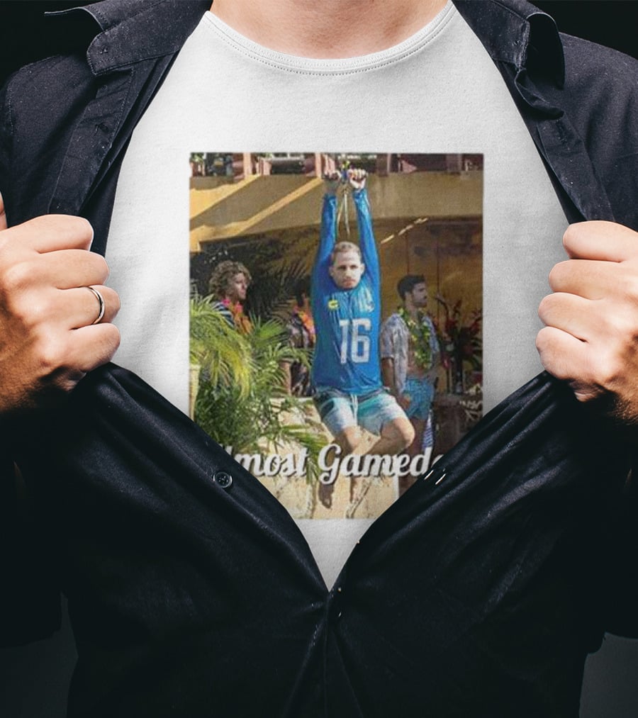 Almost Gameday Zipline Adventure In Sports Jersey T-Shirt