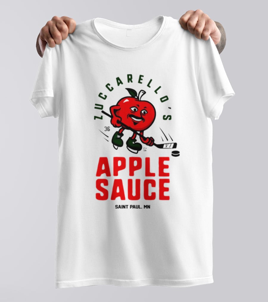 Zuccarello's Applesauce Hockey Saint Paul MN T-Shirt