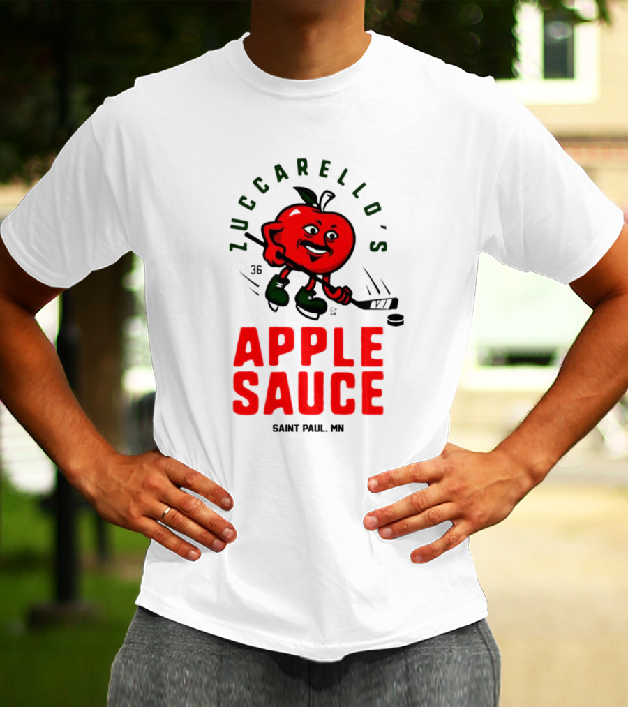 Zuccarello's Applesauce Hockey Saint Paul MN T-Shirt