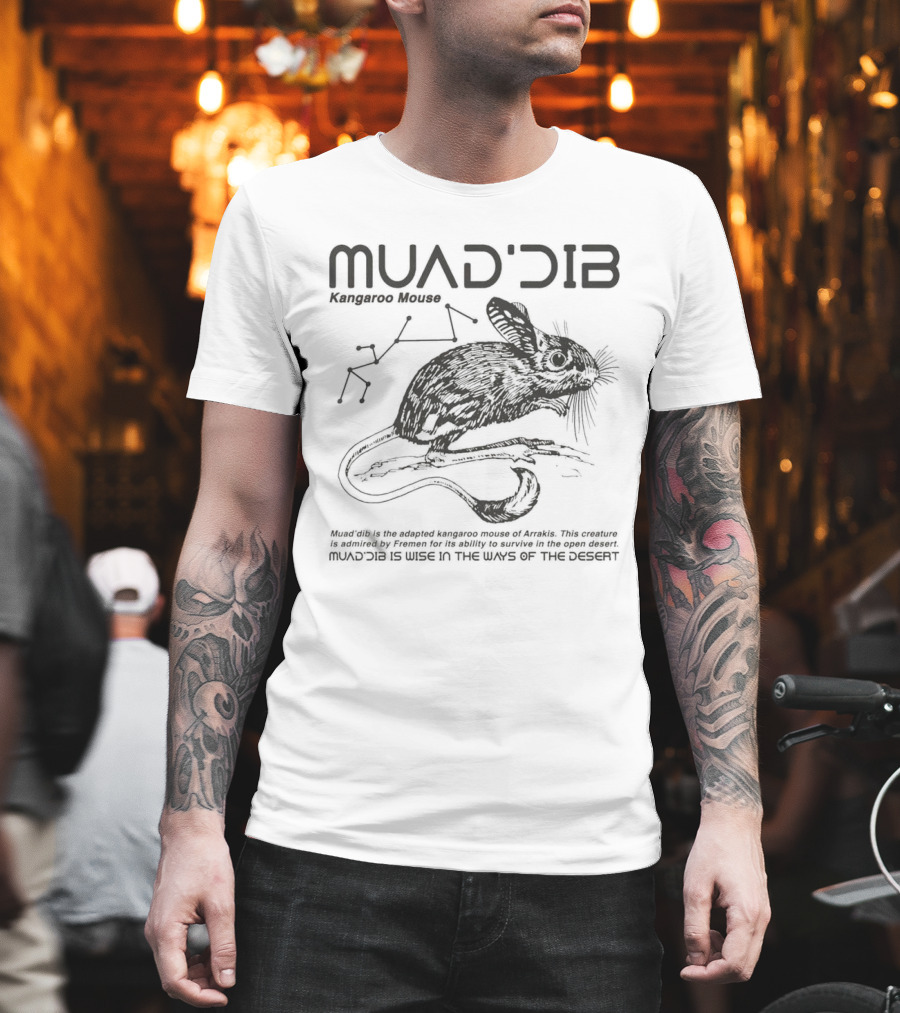 MUAD’DIB Kangaroo Mouse Arrakis Creature Wise In The Ways Of The Desert T-Shirt