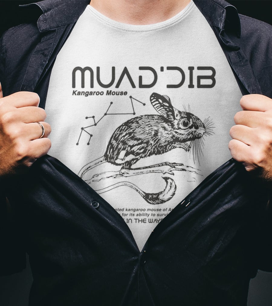 MUAD’DIB Kangaroo Mouse Arrakis Creature Wise In The Ways Of The Desert T-Shirt