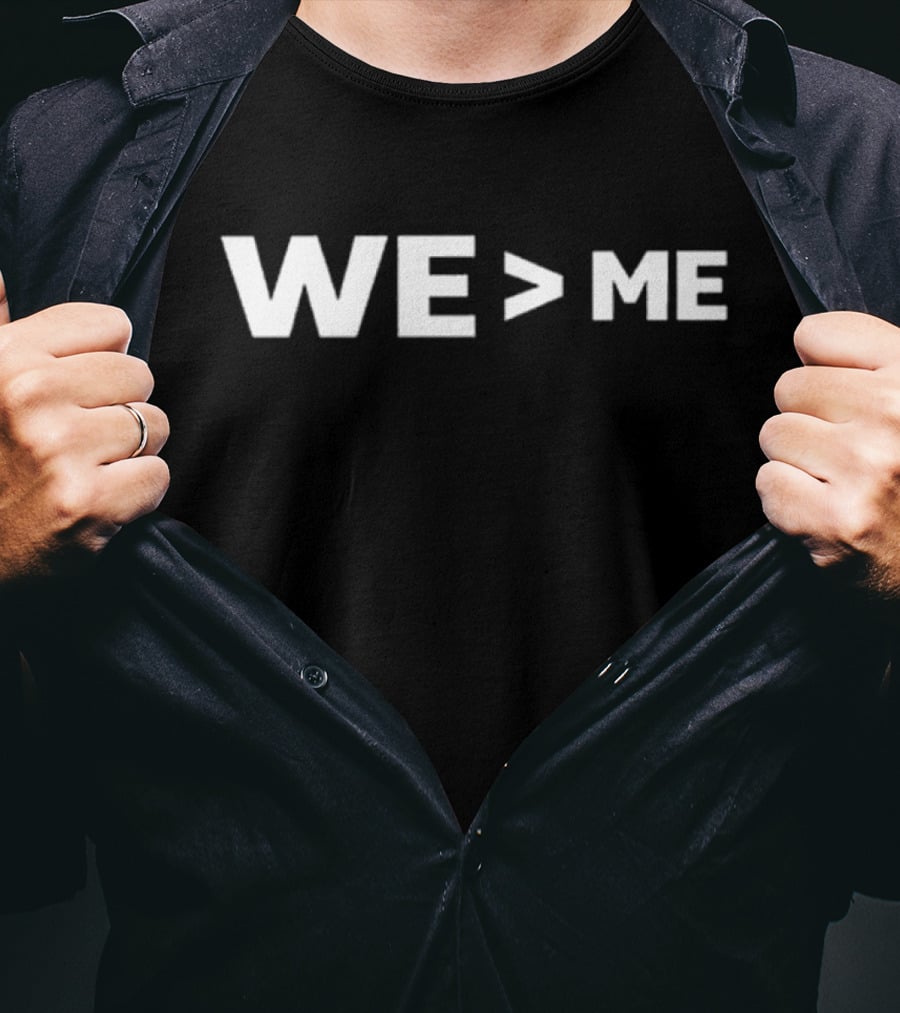 Ny Giants Daniel Jones We > Me Bigger Than Me T-Shirt