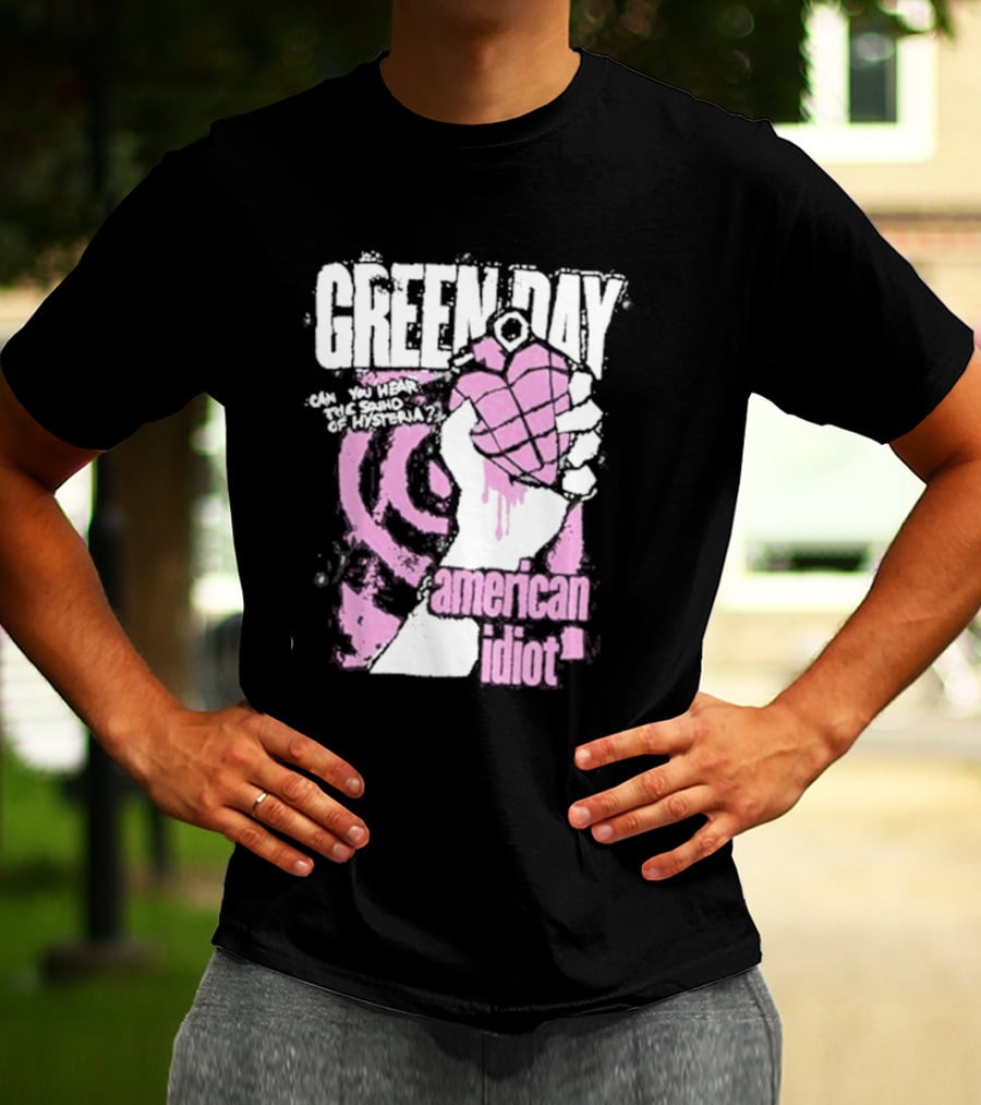 Green Day American Idiot Can You Hear The Sound Of Hysteria? T-Shirt