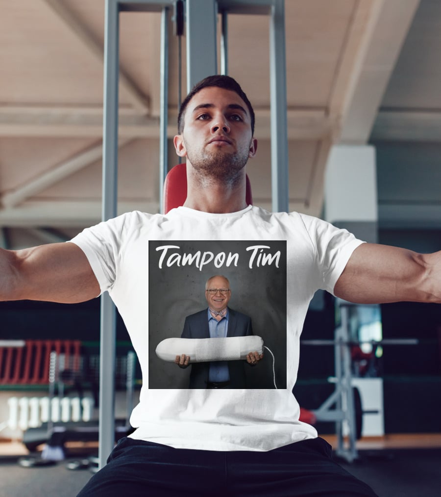 Johnny Midnight Tampon Tim Walz T-Shirt