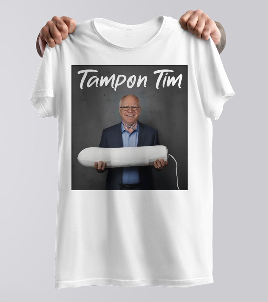 Johnny Midnight Tampon Tim Walz T-Shirt