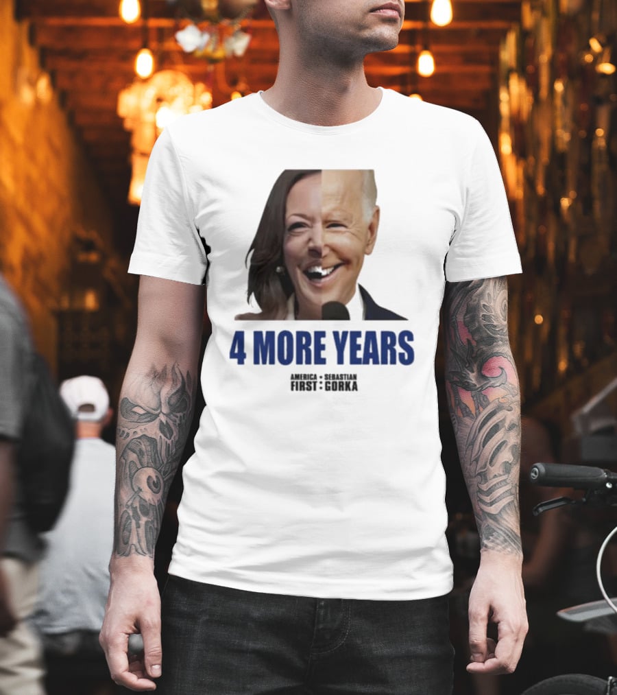 4 More Years America First Sebastian Gorka T-Shirt