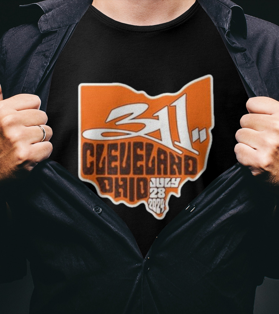 311 Cleveland Ohio July 28 T-Shirt