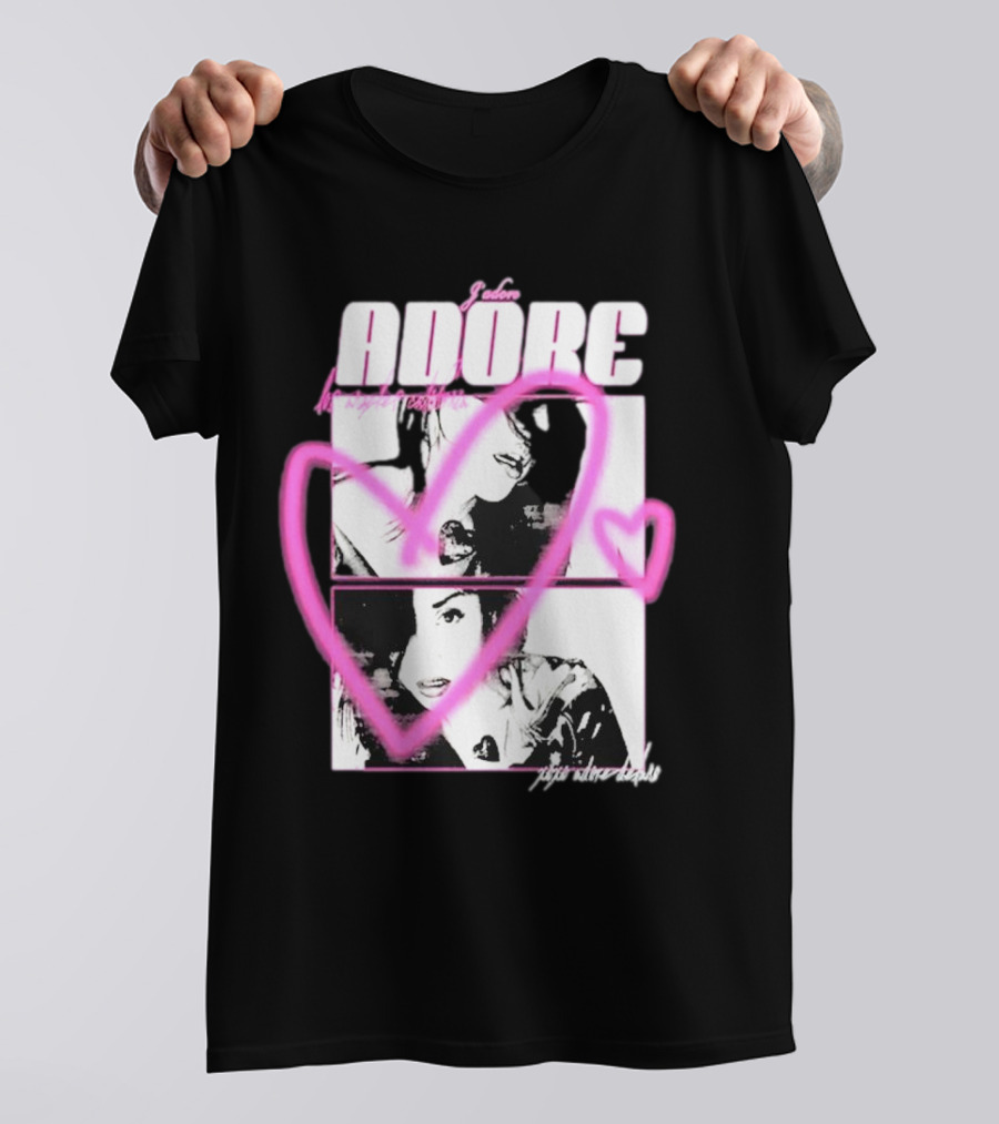 Adore Delano Vintage Photo Collage Xoxo T-Shirt