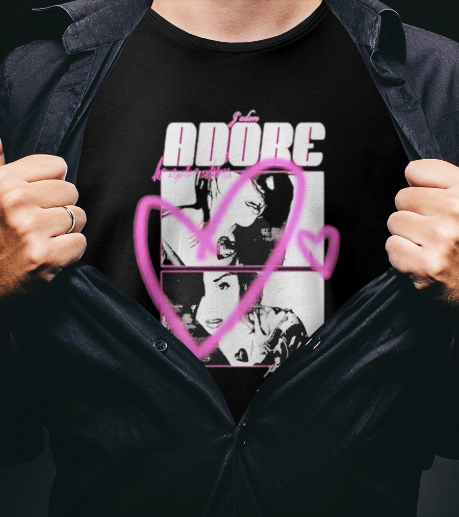 Adore Delano Vintage Photo Collage Xoxo T-Shirt