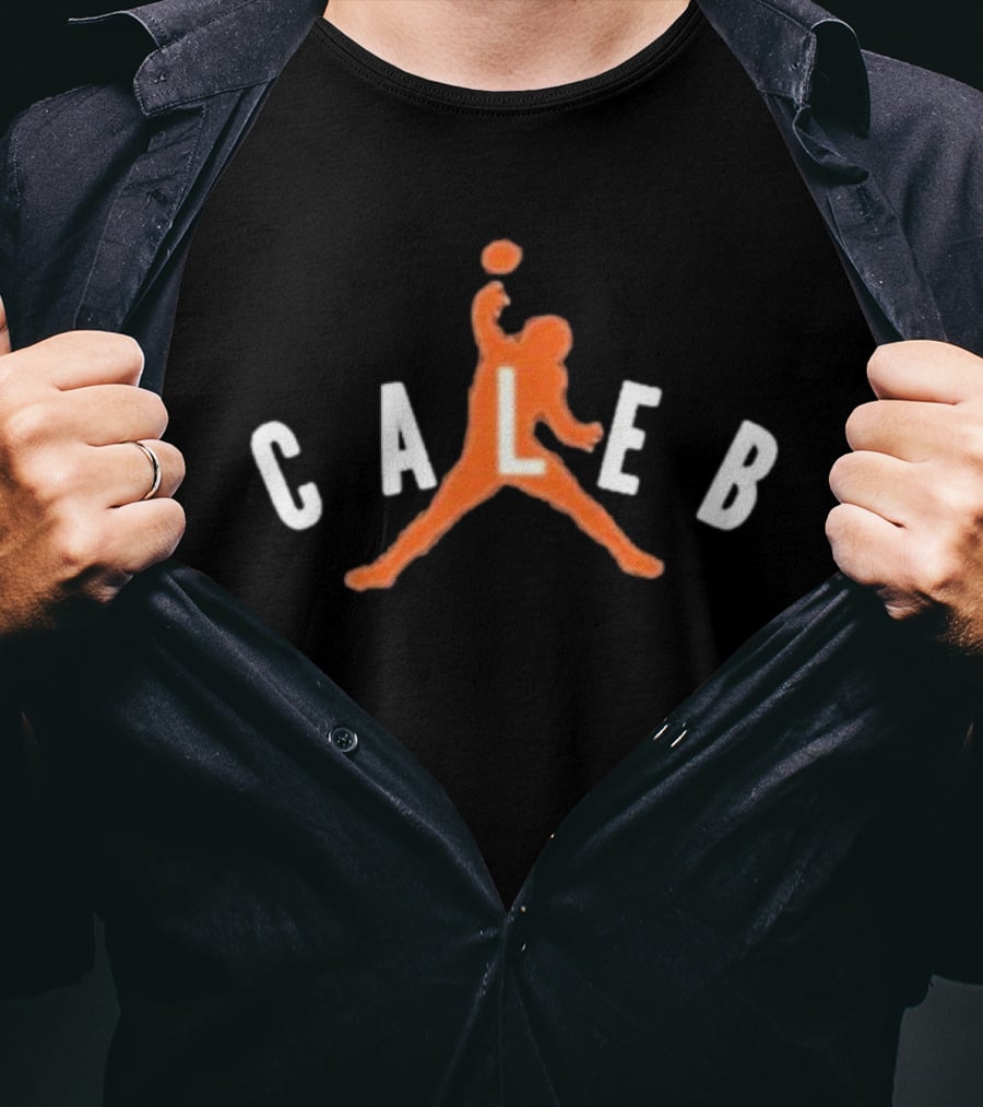 Caleb Williams Jumpman Chicago Bears T-Shirt