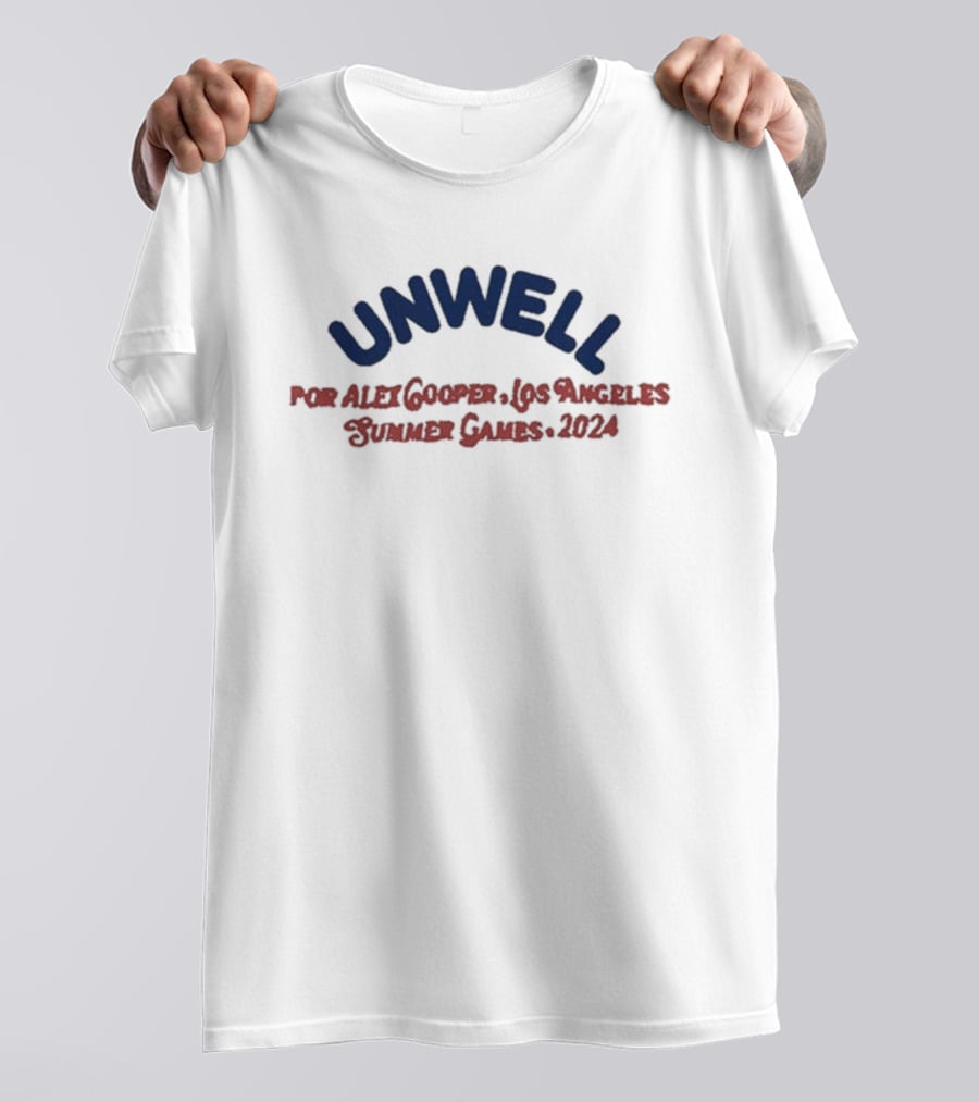 UNWELL Alex Cooper Los Angeles Summer Games T-Shirt