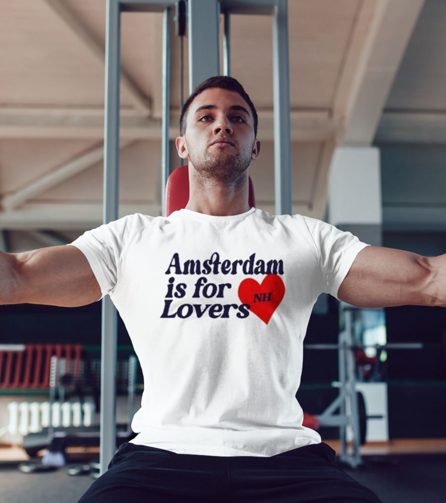 Amsterdam Is For Lovers NH Heart T-Shirt