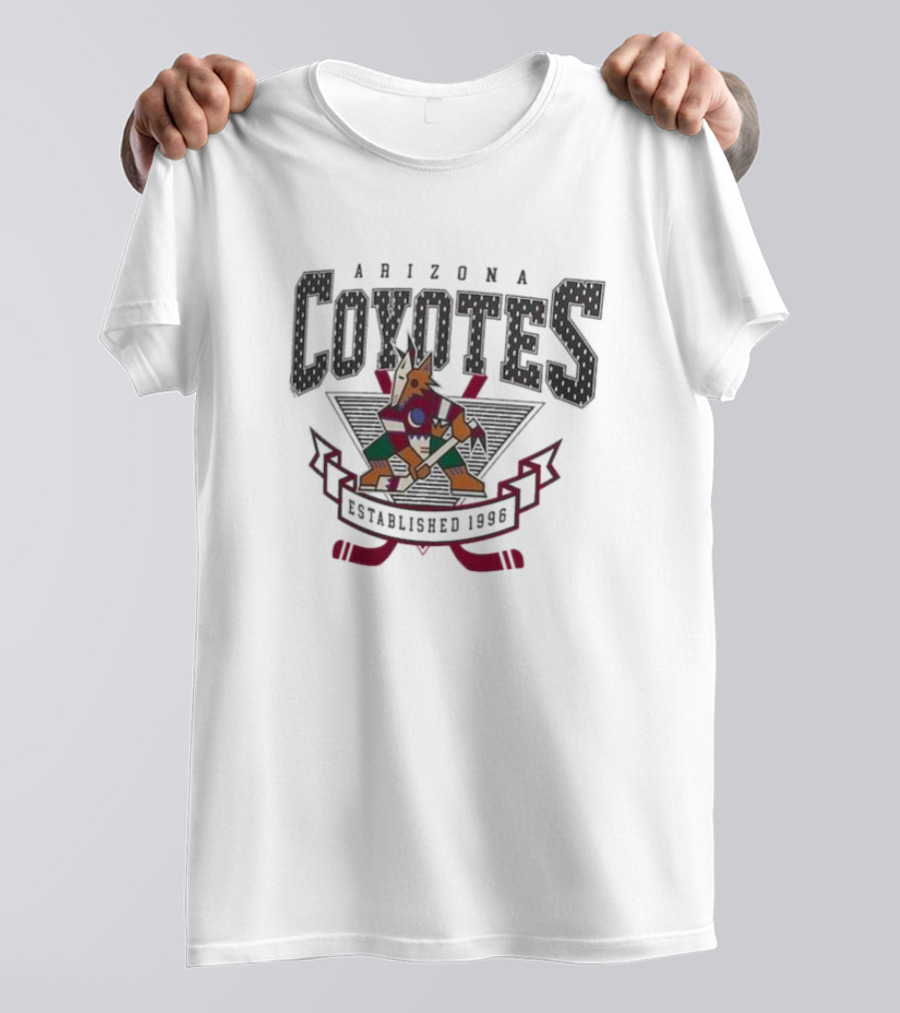 Arizona Coyotes Established 1996 Hockey Team T-Shirt