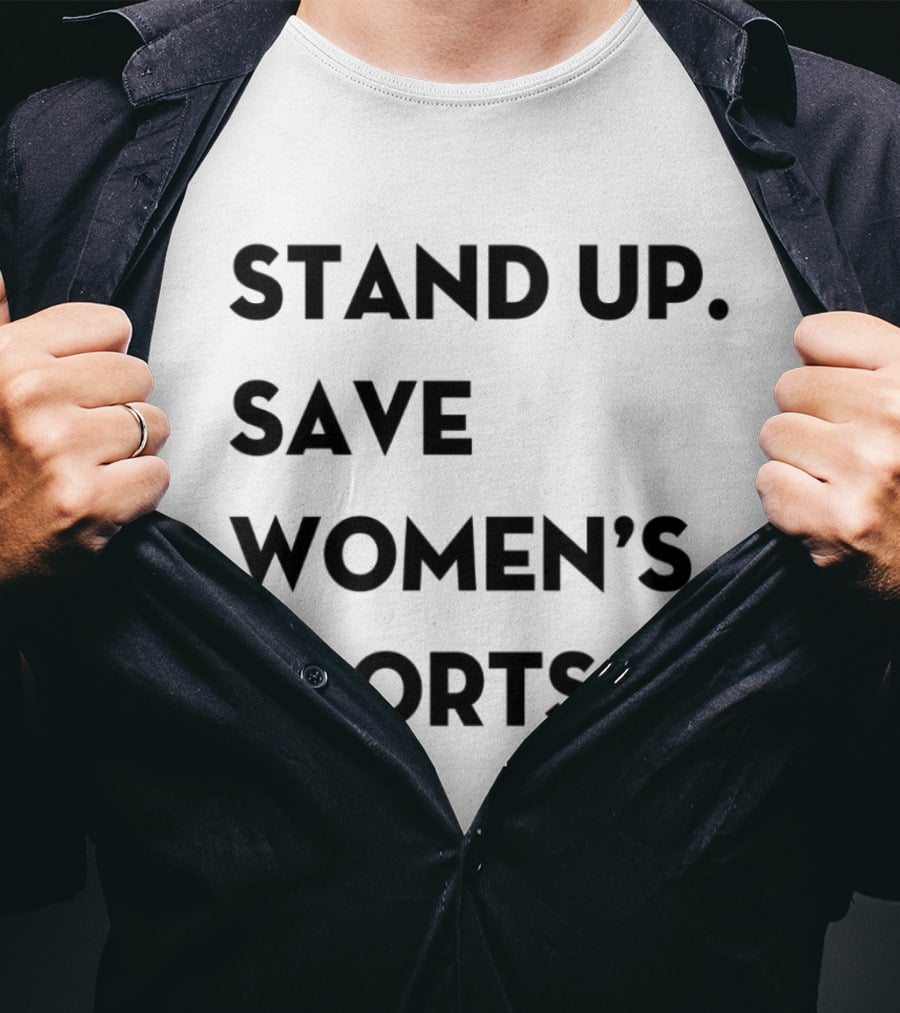 Stand Up Save Women’s Sports Jennifer Sey Xx Xy Athletics T-Shirt
