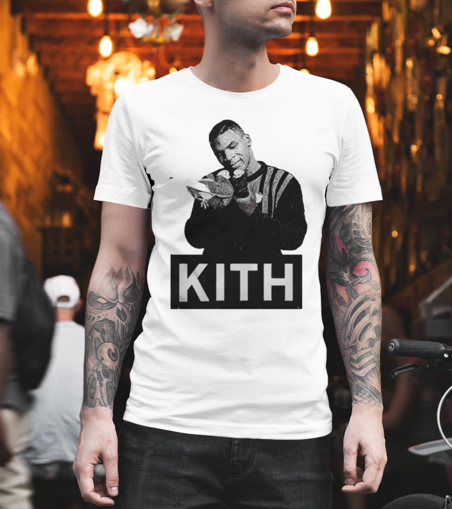 Mike Tyson Kith Now Meme With Pigeons T-Shirt