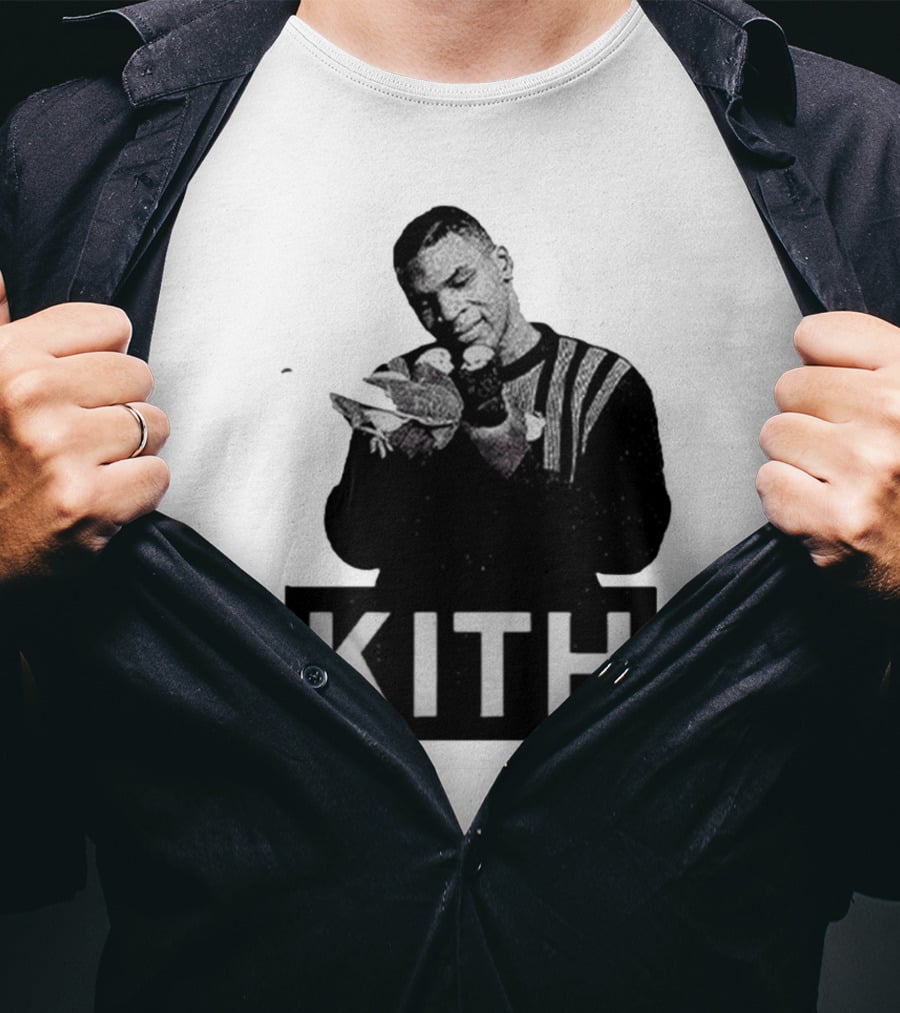 Mike Tyson Kith Now Meme With Pigeons T-Shirt