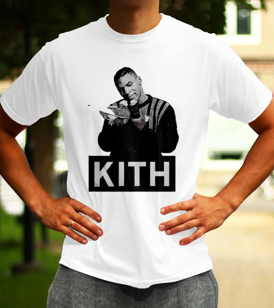 Mike Tyson Kith Now Meme With Pigeons T-Shirt