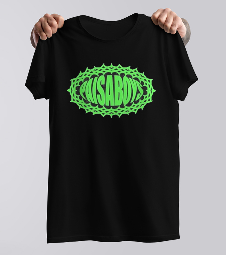 Paisaboys Imported Goods Hierro Green Mesh T-Shirt