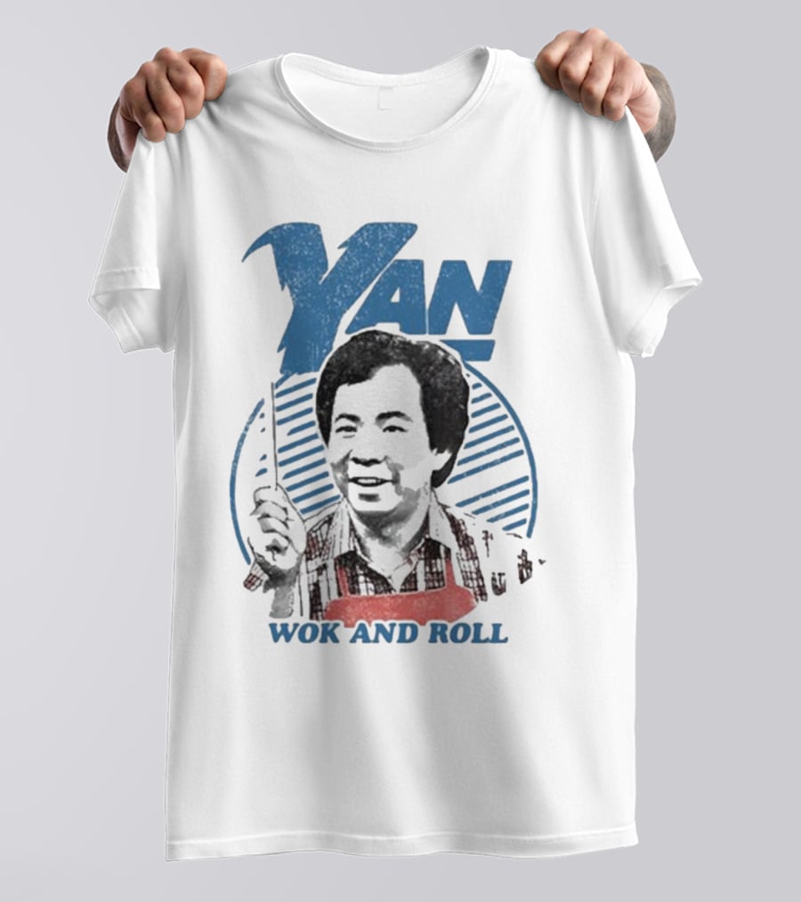 Yan Wok And Roll Retrokid Chef T-Shirt