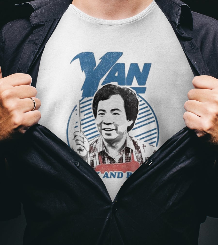 Yan Wok And Roll Retrokid Chef T-Shirt