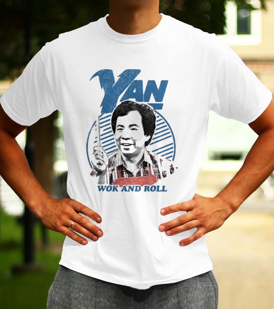 Yan Wok And Roll Retrokid Chef T-Shirt