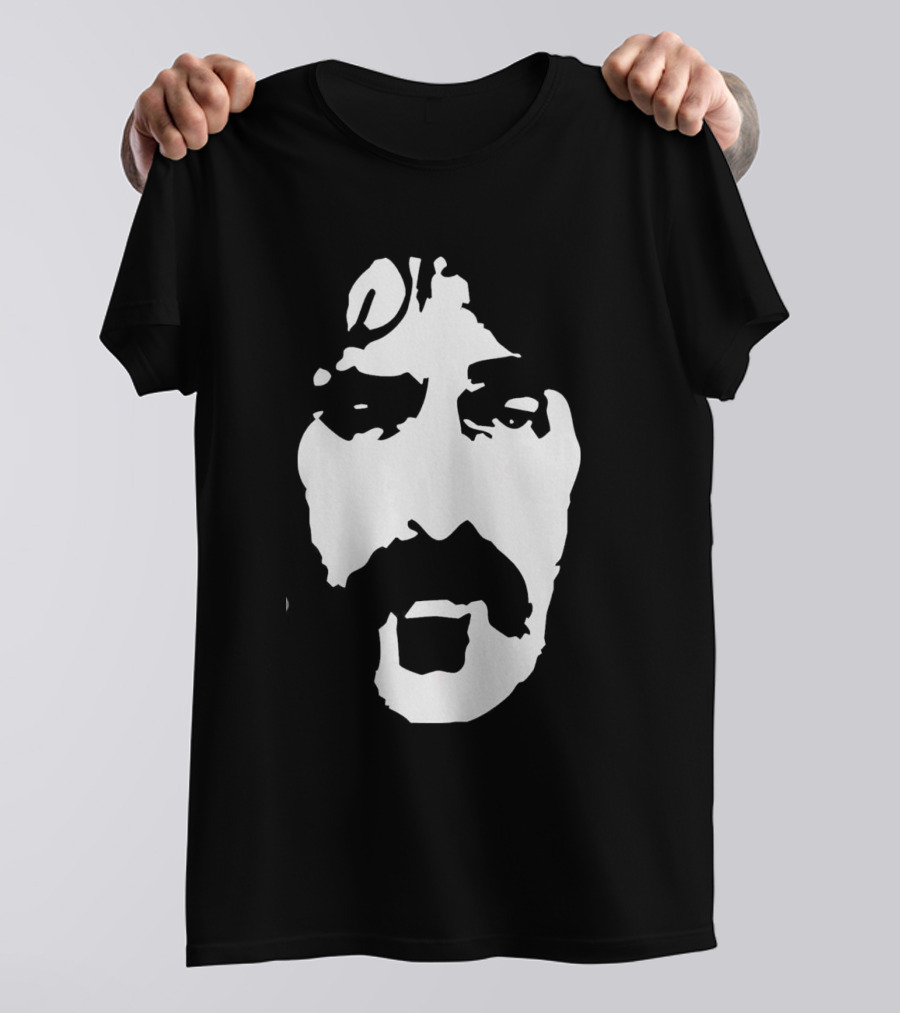 Scott Ritter Frank Zappa Monochrome Face T-Shirt