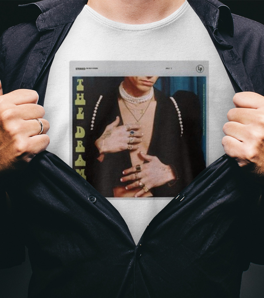 Spencer Sutherland The Drama LP Cover Tattooed Hands And Pearls T-Shirt