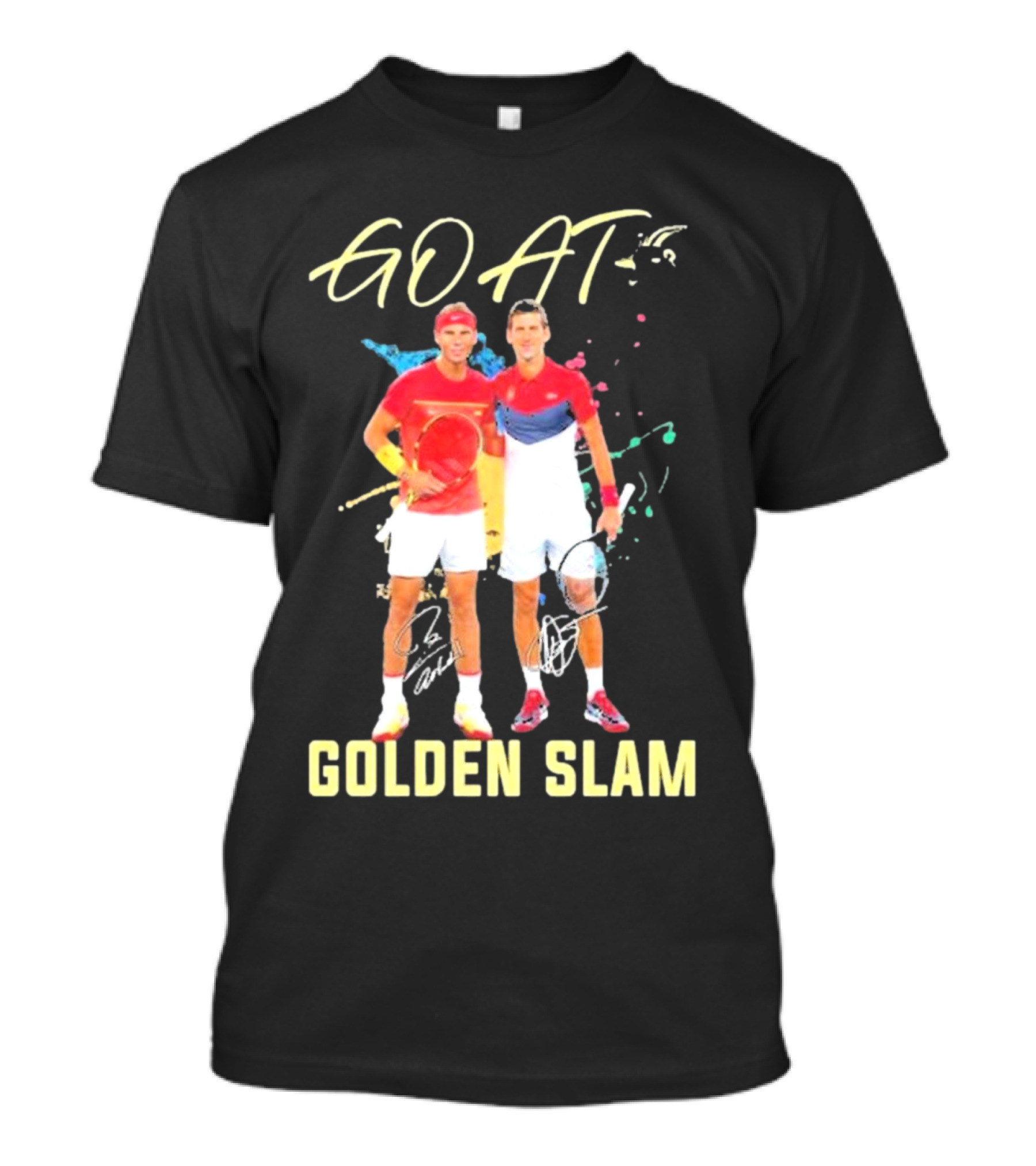 GOAT Golden Slam Tennis Signature T-Shirt