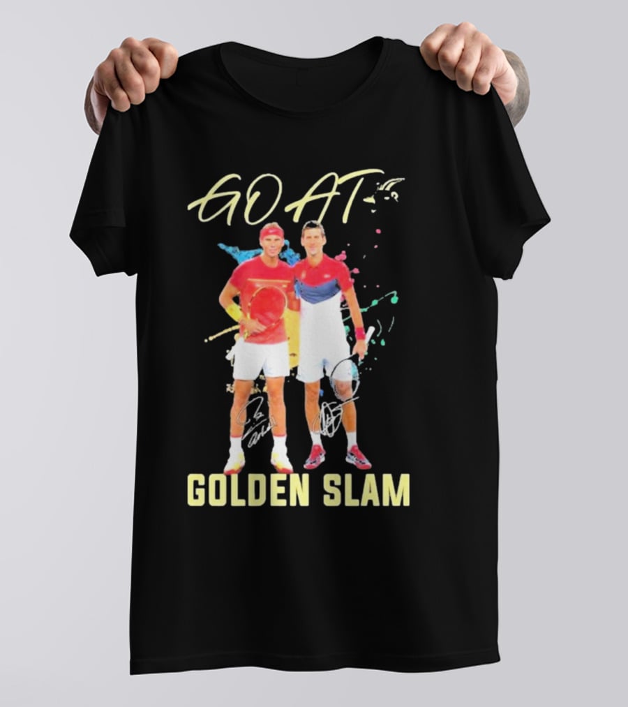 GOAT Golden Slam Tennis Signature T-Shirt