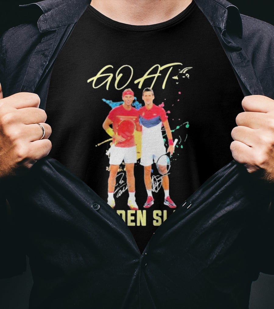 GOAT Golden Slam Tennis Signature T-Shirt