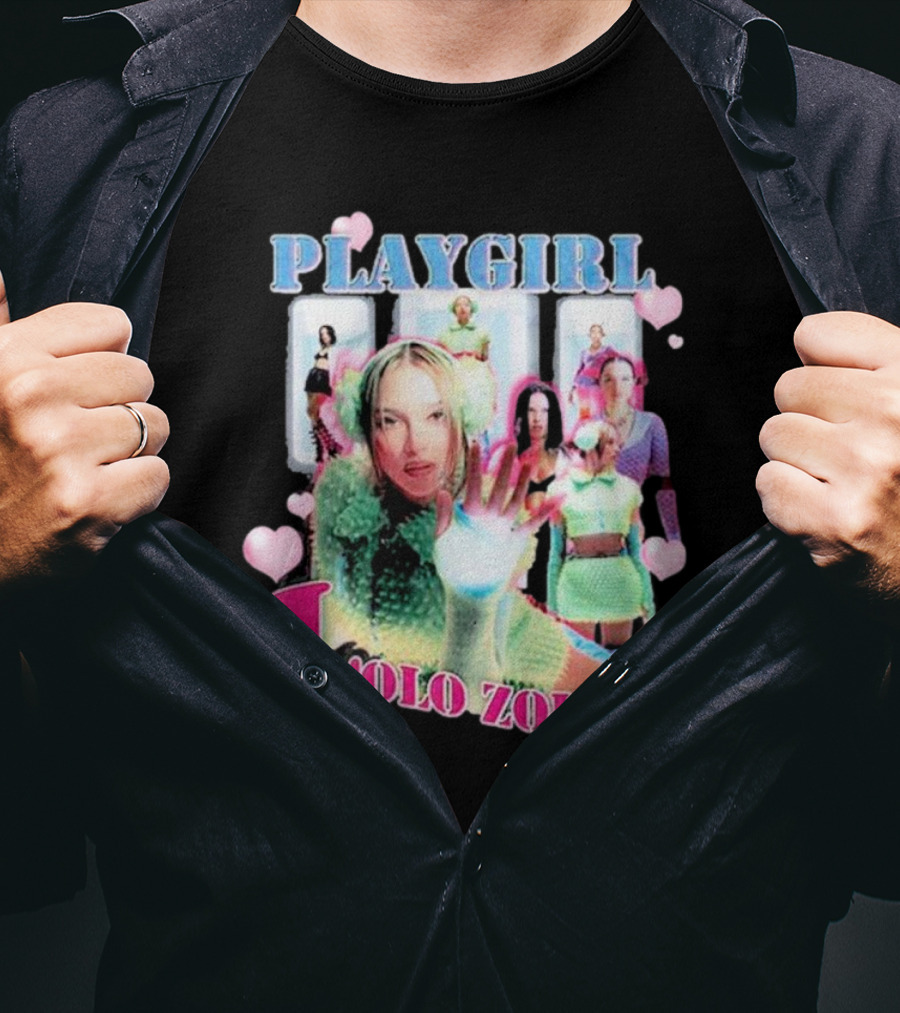 PLAYGIRL LOLO ZOUAÏ Retro Fashion Aesthetic With Feminine Icons T-Shirt