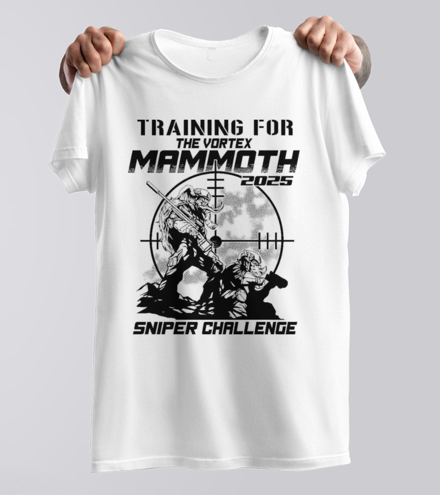 Training For The Vortex Mammoth 2025 Sniper Challenge With Tactical T-Shirt