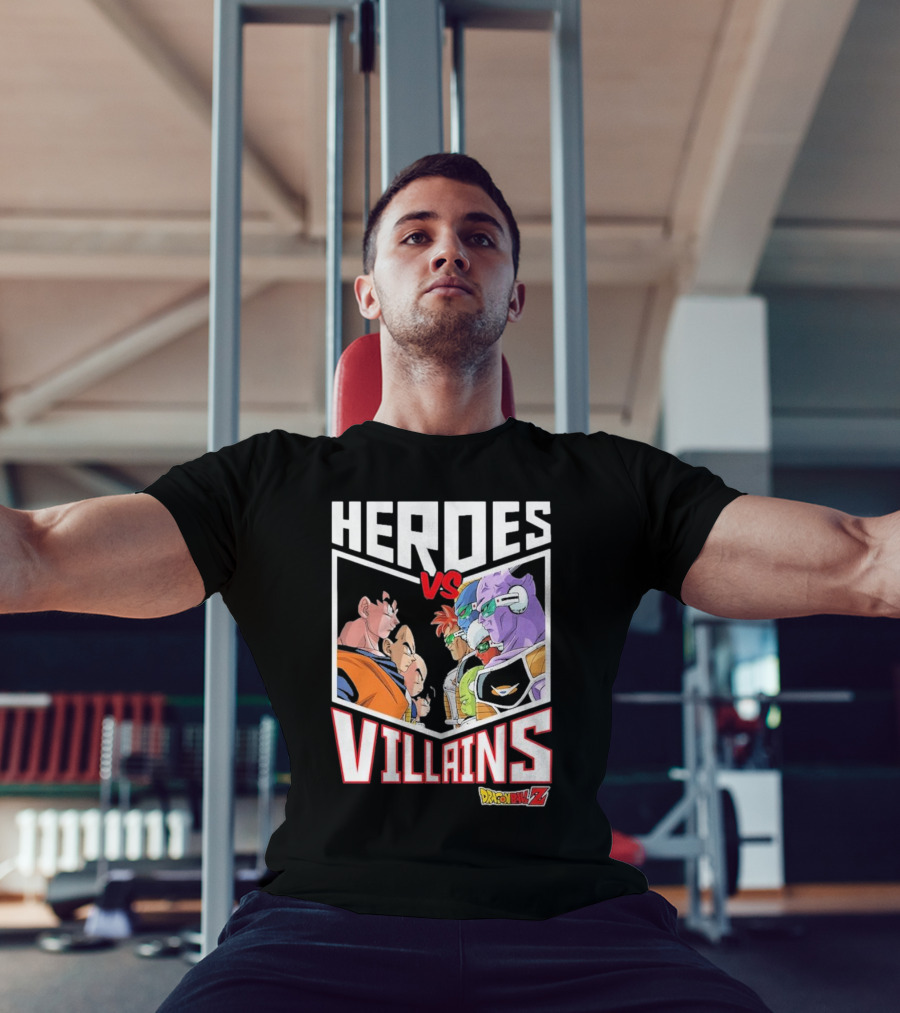 Heroes Vs. Villains DRAGON BALL Z Youth BIOWORLD T-Shirt