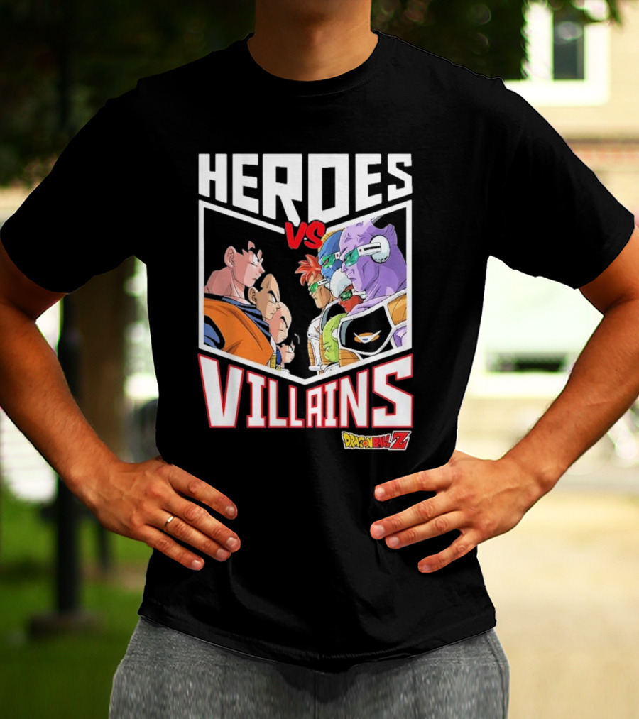 Heroes Vs. Villains DRAGON BALL Z Youth BIOWORLD T-Shirt