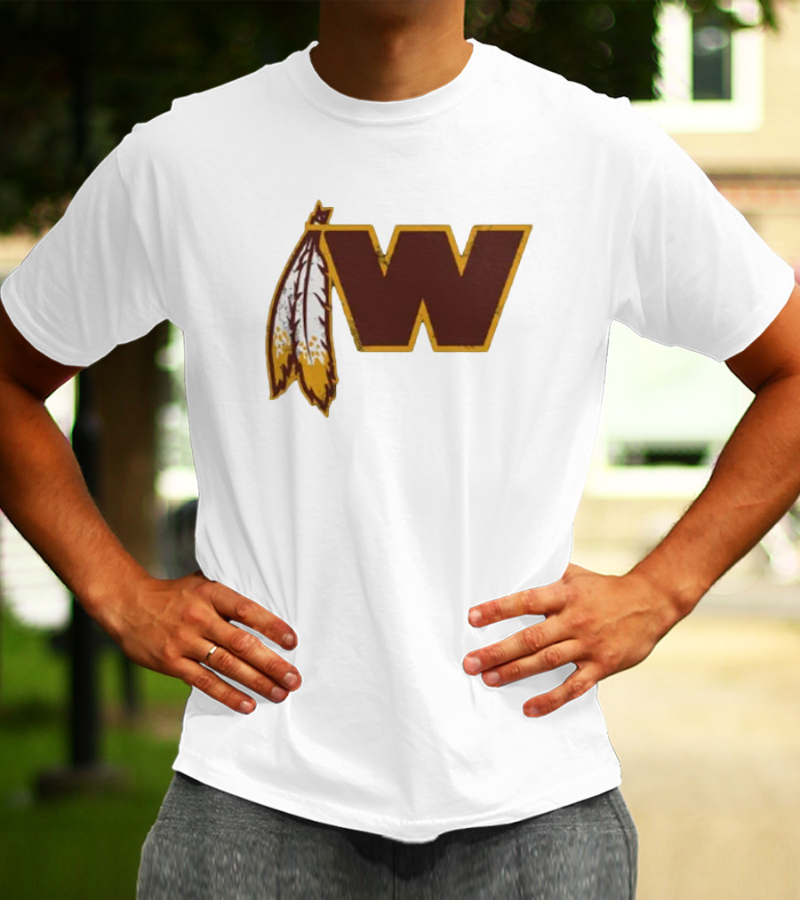 Washington Commanders Feather T-Shirt