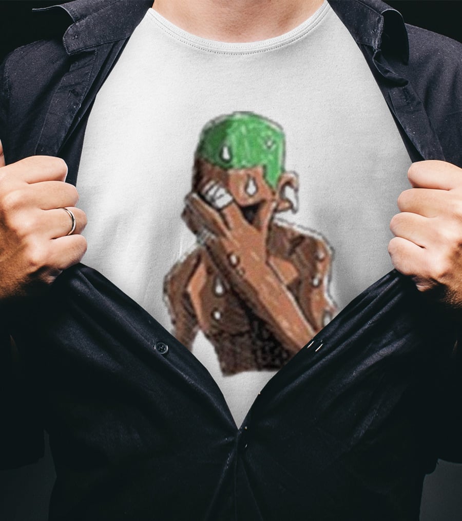 Frank Ocean Blonde Album Green Hair Iconic Cover T-Shirt