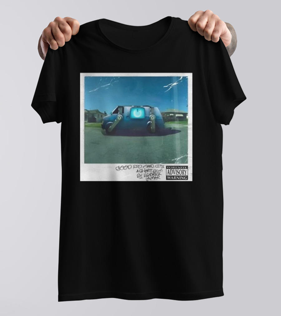 Funnyahhtees Good Kid M.A.A.D City Reboot Van Parental Advisory Kendrick Lamar T-Shirt