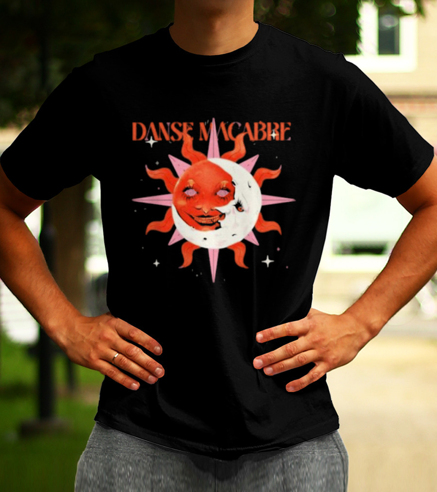 Danse Macabre Sun And Moon Galactic T-Shirt