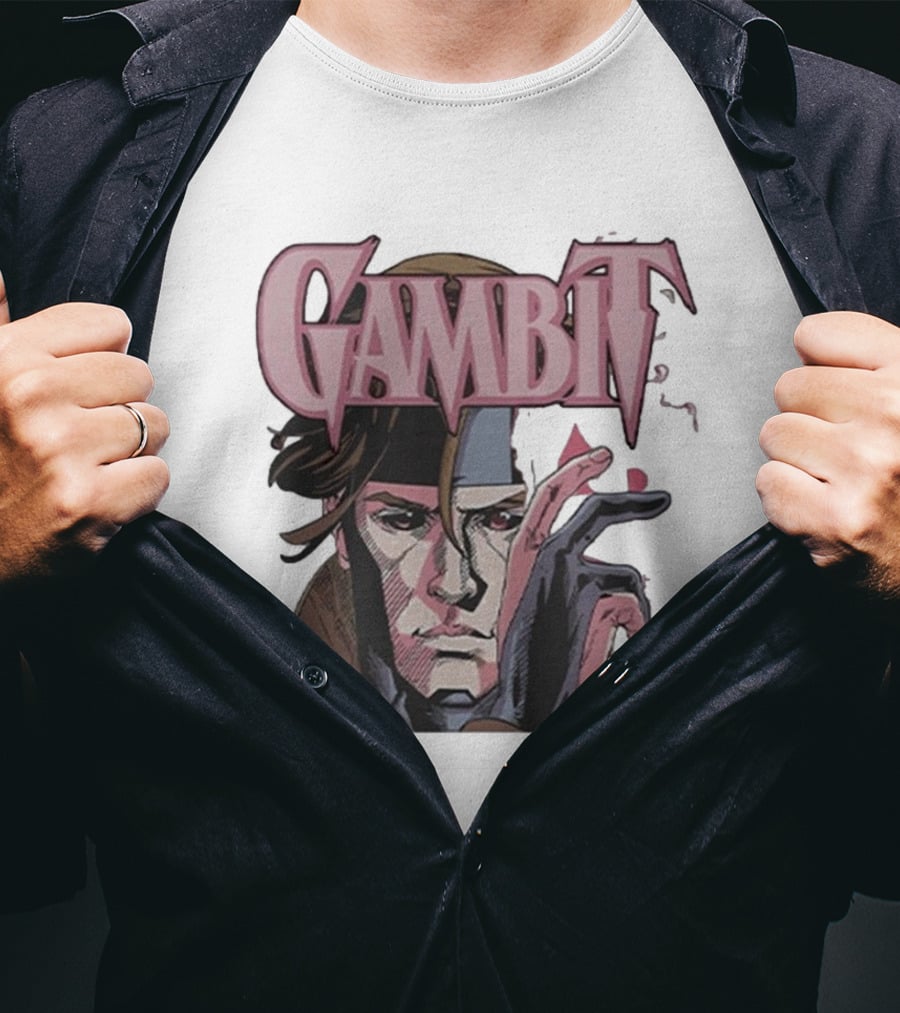 Gambit X-men Iconic Superhero Character T-Shirt