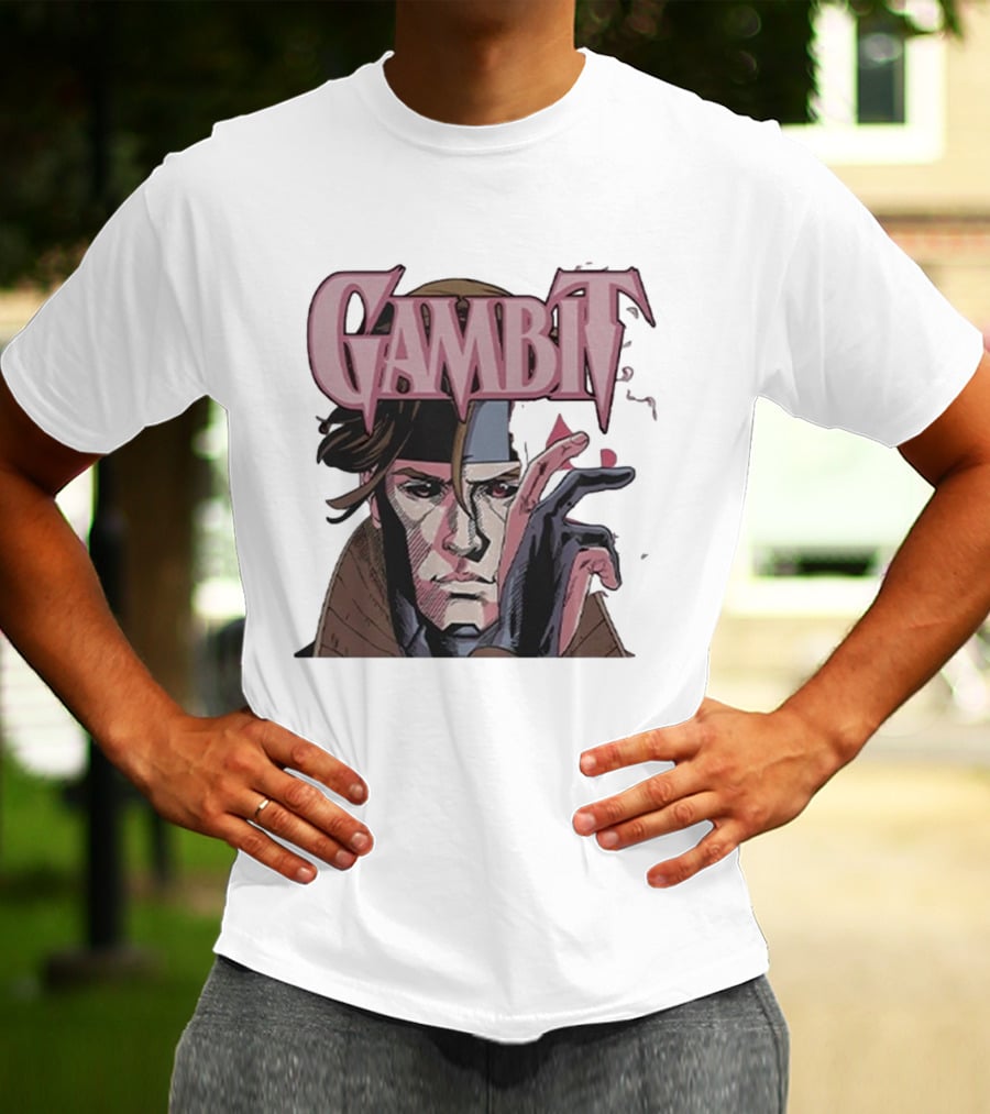 Gambit X-men Iconic Superhero Character T-Shirt
