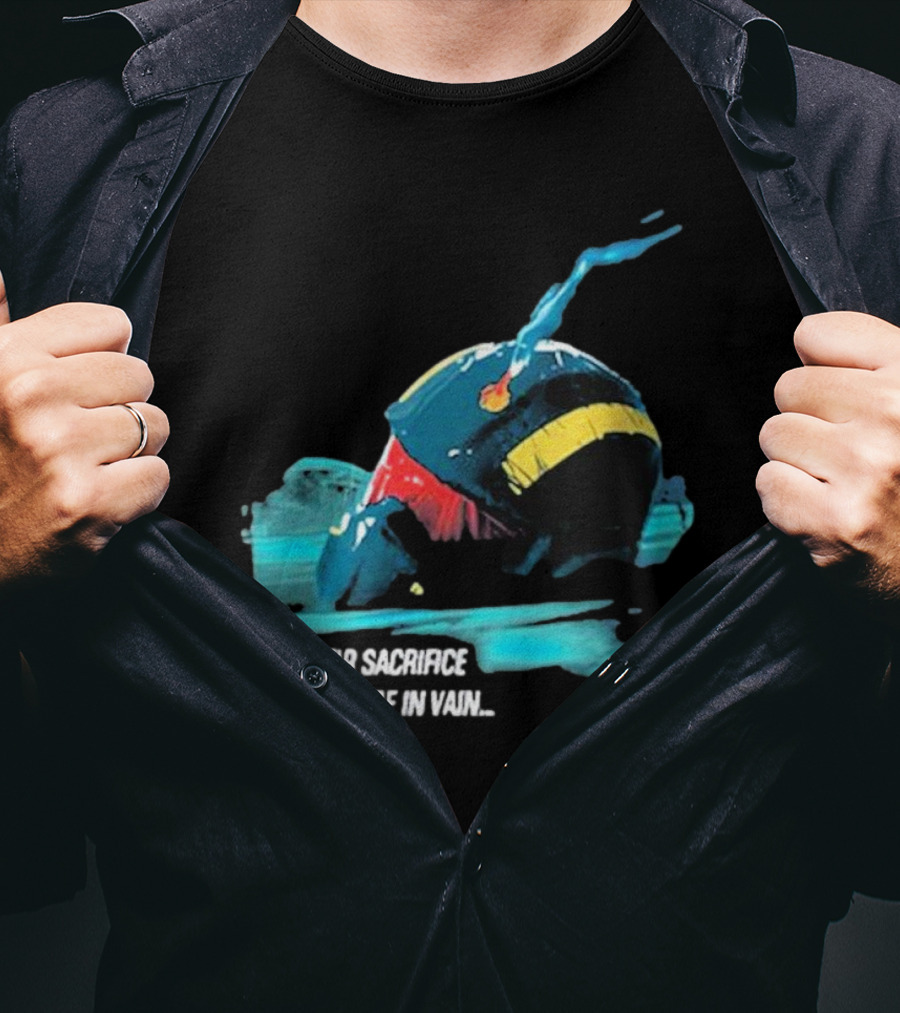 Helldivers Malevelon Creek Sacrifice Their Sacrifice Shall Not Be In Vain T-Shirt