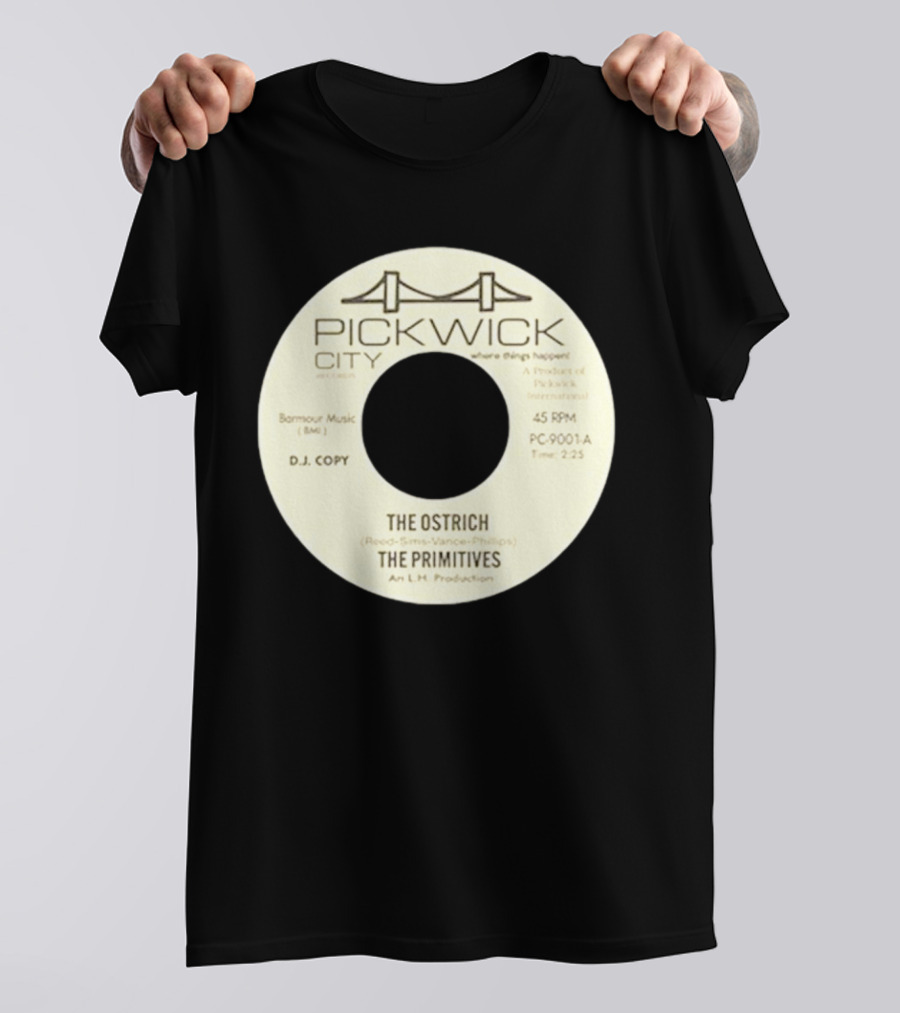 Pickwick City The Ostrich The Primitives 45 RPM T-Shirt
