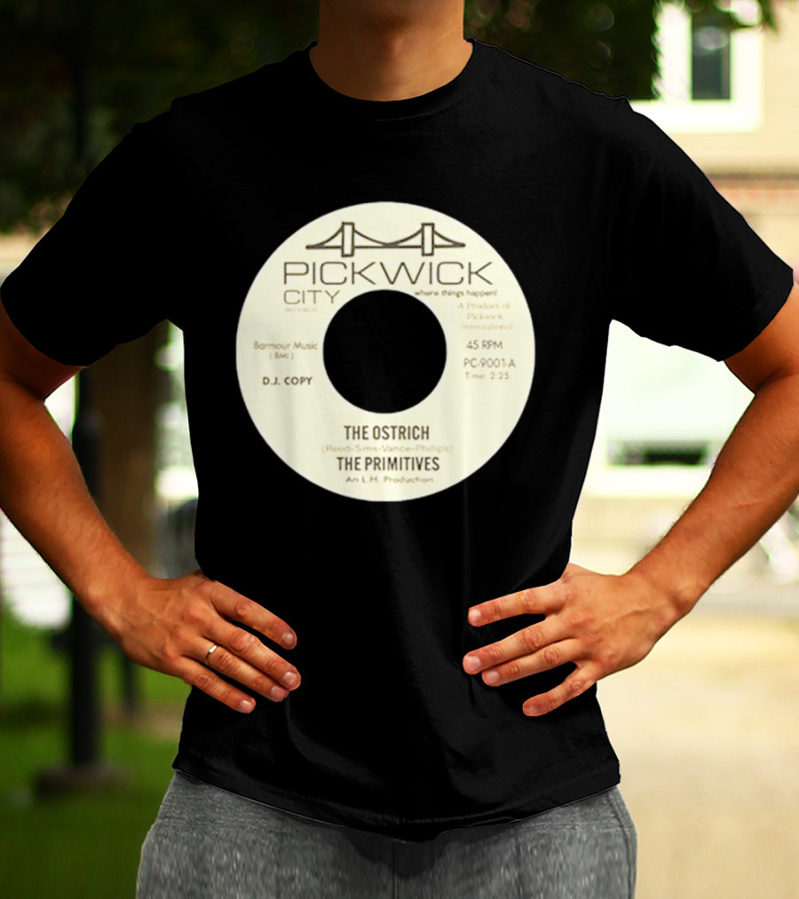 Pickwick City The Ostrich The Primitives 45 RPM T-Shirt