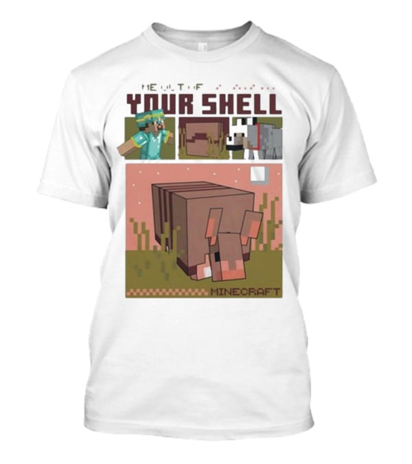 Minecraft New Come Out Of Your Shell T-Shirt